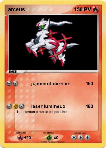 Pokemon arceus