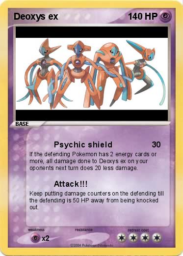 Pokemon Deoxys ex