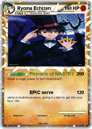 Pokemon Ryoma Echizen