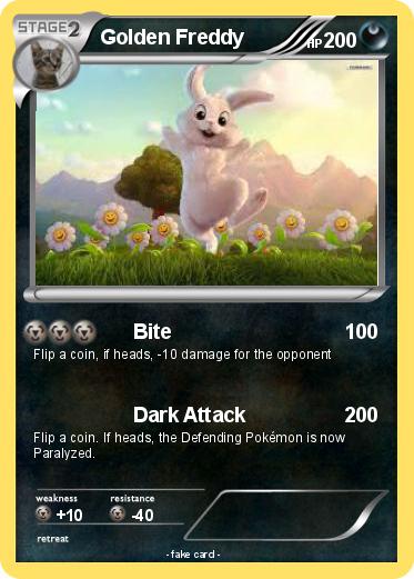 Pokemon Golden Freddy