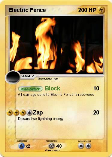 Pokemon Electric Fence