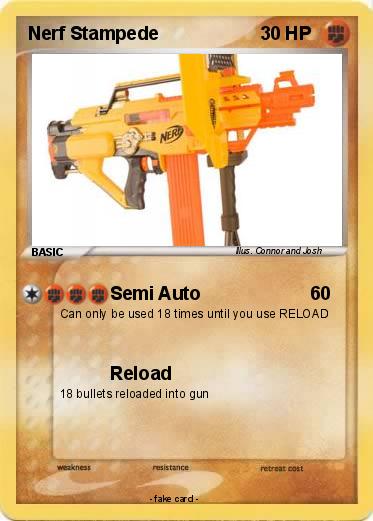 Pokemon Nerf Stampede