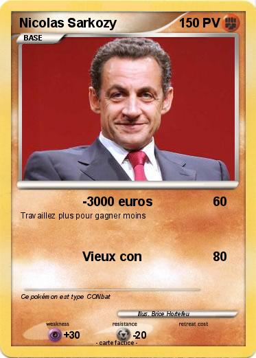 Pokemon Nicolas Sarkozy