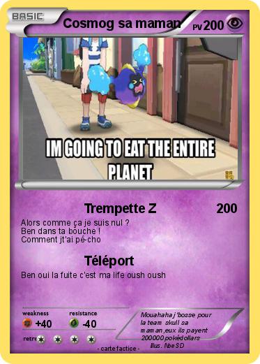 Pokemon Cosmog sa maman