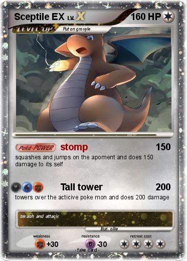 Pokemon Sceptile EX