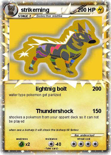 Pokemon strikerning