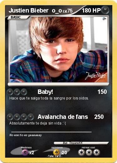 Pokemon Justien Bieber  o_o