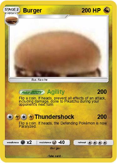 Pokemon Burger