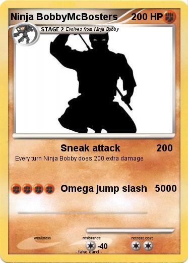 Pokemon Ninja BobbyMcBosters