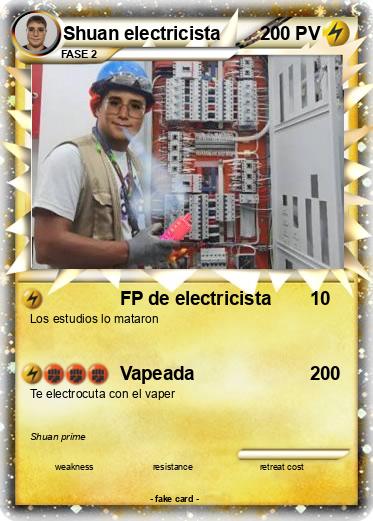 Pokemon Shuan electricista