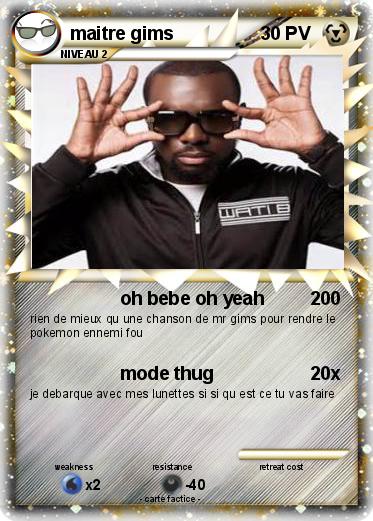 Pokemon maitre gims