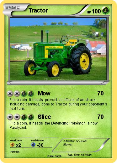 Pokemon Tractor