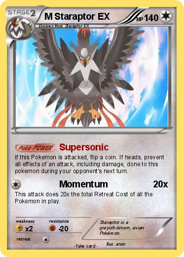 Pokemon M Staraptor EX