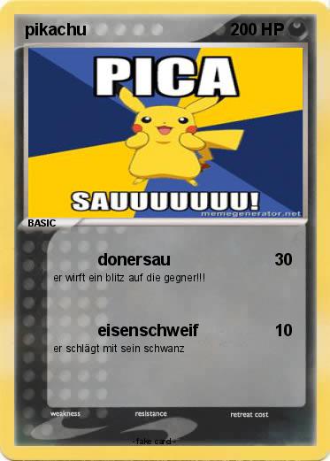 Pokemon pikachu