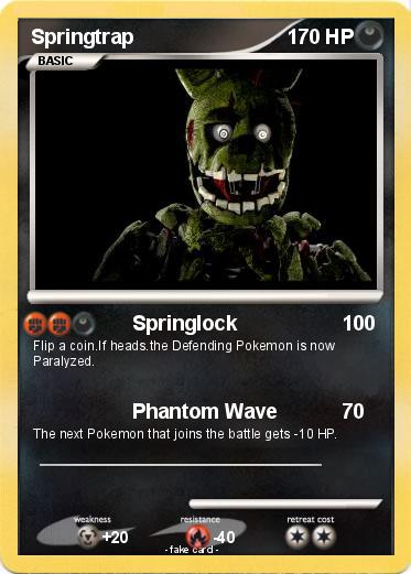 Pokemon Springtrap