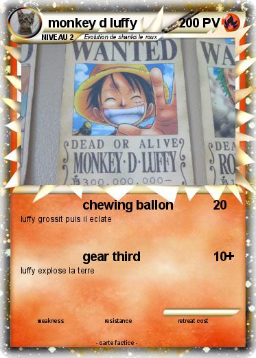 Pokemon monkey d luffy