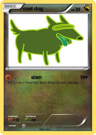 Pokemon cool dog