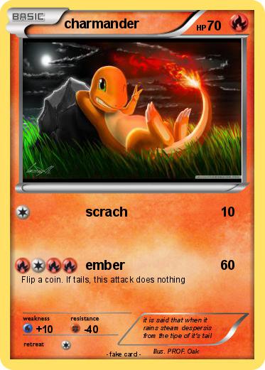 Pokemon charmander