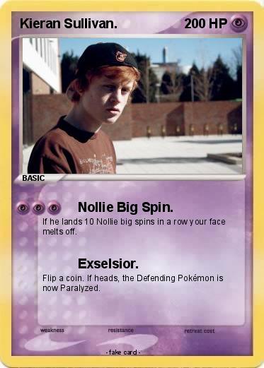 Pokemon Kieran Sullivan.
