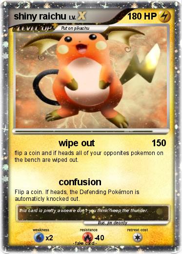 Pokemon shiny raichu