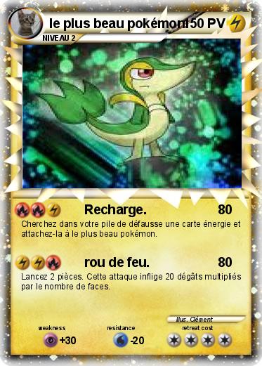 Pokemon le plus beau pokémon.