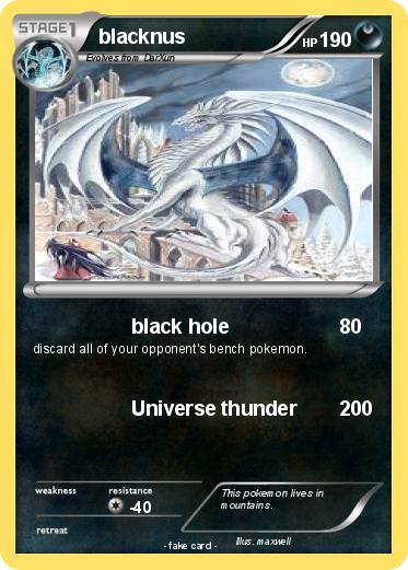 Pokemon blacknus