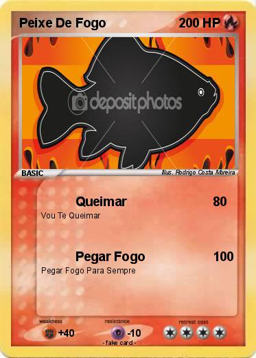 Pokemon Peixe De Fogo