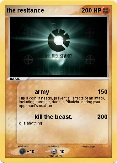 Pokemon the resitance