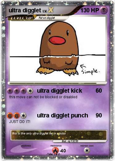 Pokemon ultra digglet