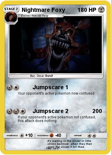 Pokemon Nightmare Foxy