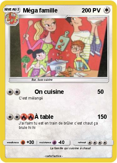 Pokemon Méga famille