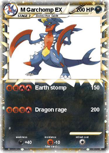 Pokemon M Garchomp EX