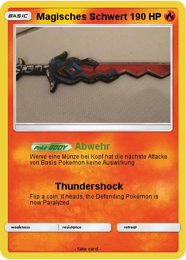 Pokemon Magisches Schwert