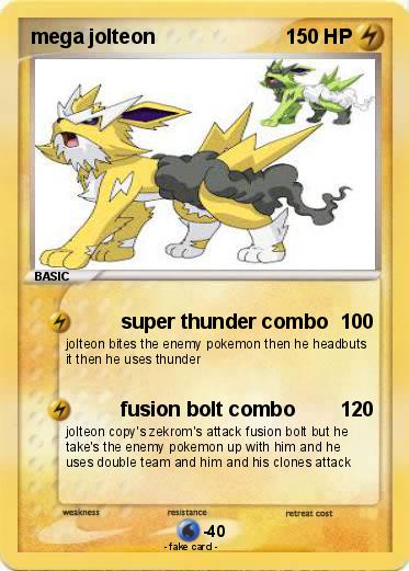 Pokemon mega jolteon