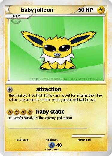 Pokemon baby jolteon