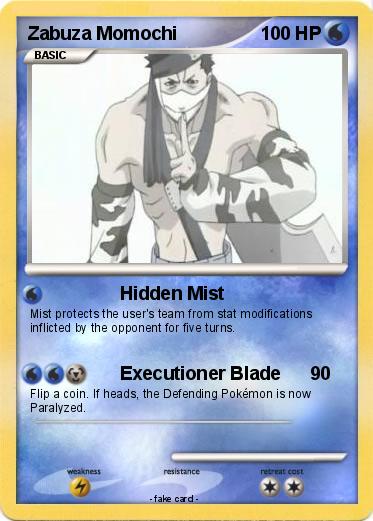 Pokemon Zabuza Momochi