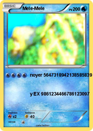 Pokemon Mele-Mele