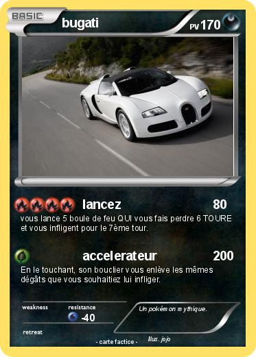 Pokemon bugati