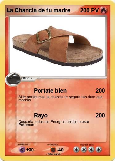 Pokemon La Chancla de tu madre