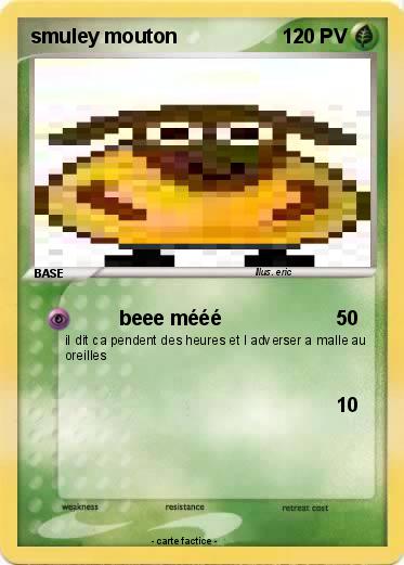 Pokemon smuley mouton