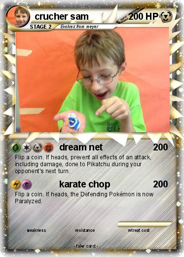 Pokemon crucher sam