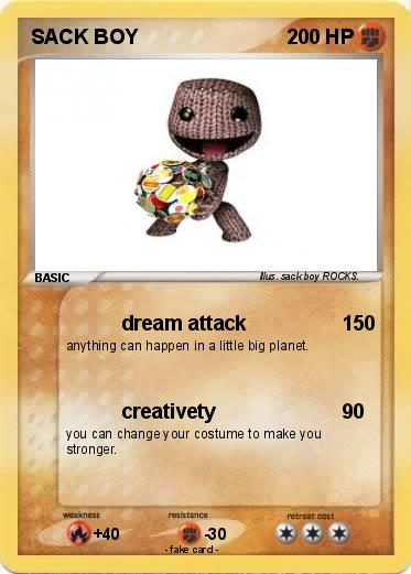 Pokemon SACK BOY