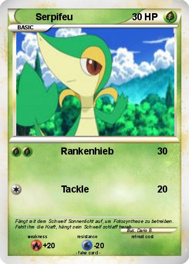 Pokemon Serpifeu