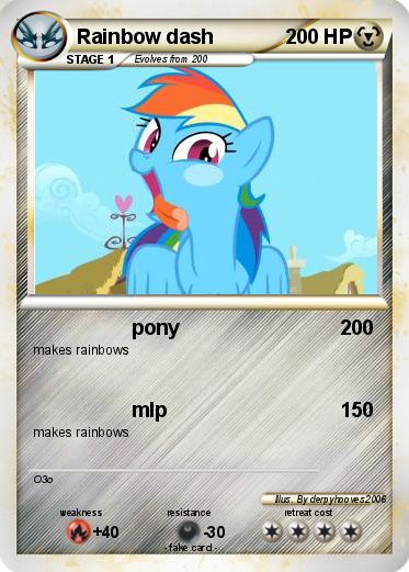 Pokemon Rainbow dash