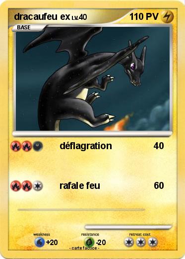 Pokemon dracaufeu ex