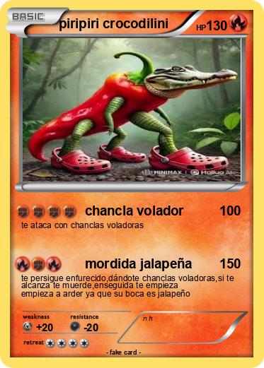 Pokemon piripiri crocodilini