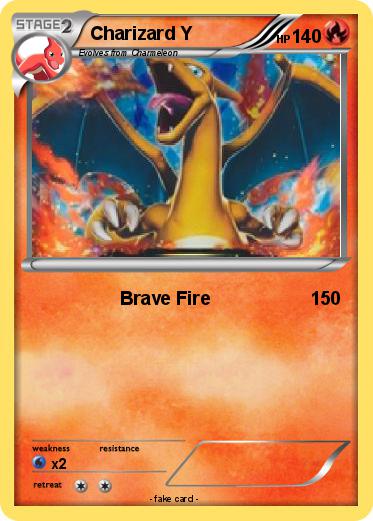 Pokemon Charizard Y
