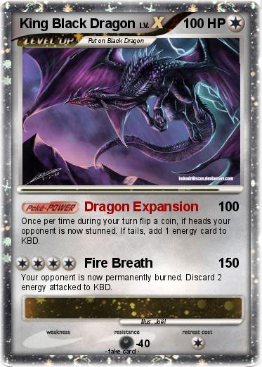 Pokemon King Black Dragon