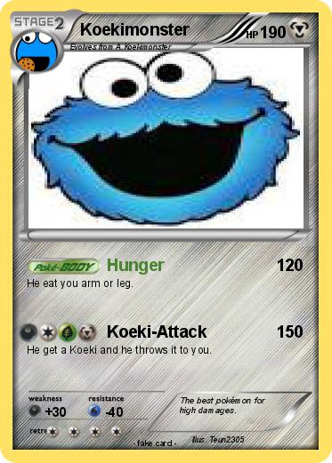 Pokemon Koekimonster