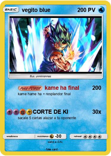 Pokemon vegito blue